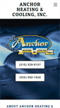 Mobile Screenshot of anchorhvac.com